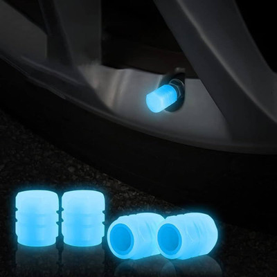 JK Beauty Plastic Tyre Valve Cap for Car(Cylinder)
