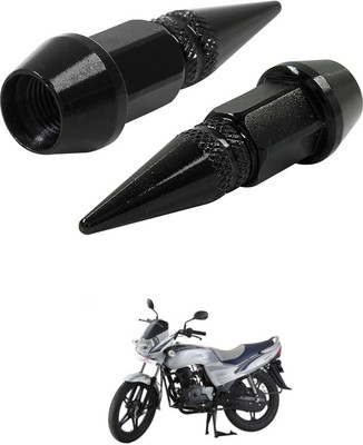 LOVMOTO Aluminium Tyre Valve Cap for Bike(Cylinder)