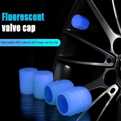 dhruvhub Plastic Tyre Valve Cap for Car(Cylinder)