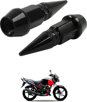 LOVMOTO Aluminium Tyre Valve Cap for Bike(L Shape)