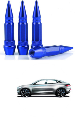 LOVMOTO Aluminium Tyre Valve Cap for Car(Crown)