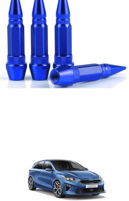 LOVMOTO Aluminium Tyre Valve Cap for Car(Round)