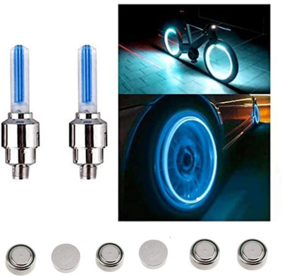 Sunriders Plastic Tyre Valve Cap for Car, Bike(Round)