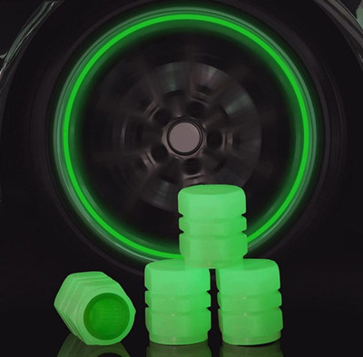 Euclid Plastic Tyre Valve Cap for Bike, Car(Cylinder)