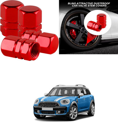 PRTEK Aluminium Tyre Valve Cap for Car(Hexagon)