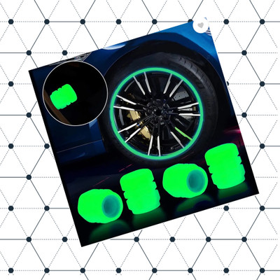 travooz Silicone Tyre Valve Cap for Bike(Cap)