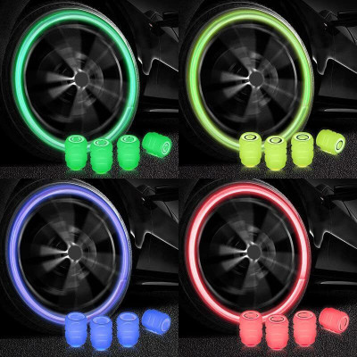 shivay Plastic Tyre Valve Cap for Car, Bike(Cylinder)