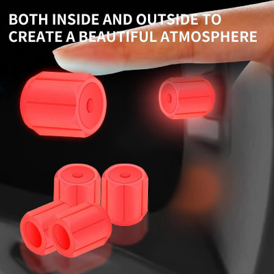 Mr fix Plastic Tyre Valve Cap for Car(Cylinder)