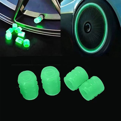 Mr fix Plastic Tyre Valve Cap for Car(Cylinder)