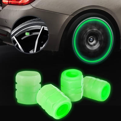 Mr fix Plastic Tyre Valve Cap for Car(Cylinder)