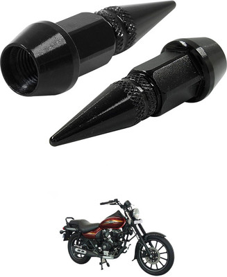 LOVMOTO Aluminium Tyre Valve Cap for Bike(Skull)
