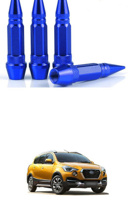 LOVMOTO Aluminium Tyre Valve Cap for Car(Round)