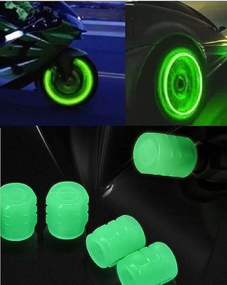 MRSH Plastic Tyre Valve Cap for Car(Cylinder)