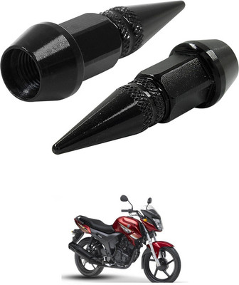 LOVMOTO Aluminium Tyre Valve Cap for Bike(Square)