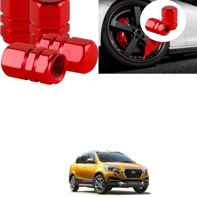 PRTEK Aluminium Tyre Valve Cap for Car(Hexagon)