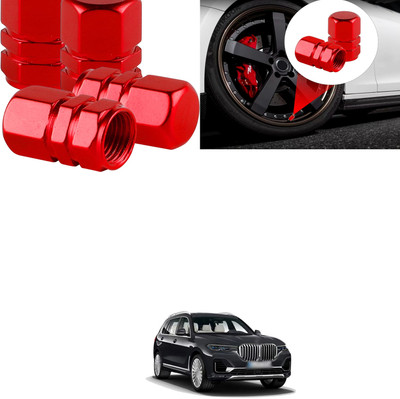 PRTEK Aluminium Tyre Valve Cap for Car(Hexagon)