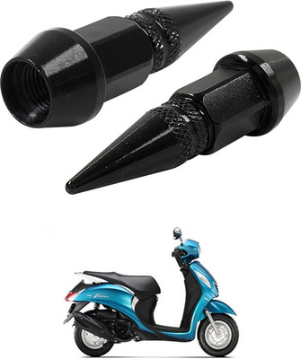 LOVMOTO Aluminium Tyre Valve Cap for Bike(L Shape)