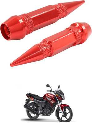 LOVMOTO Aluminium Tyre Valve Cap for Bike(Grenade)