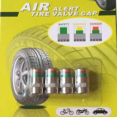 ASRYD Iron Tyre Valve Cap for Car, Bike(Round)