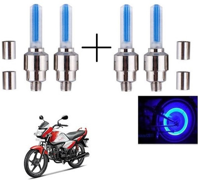 QUIRKY ZONE Plastic, Steel Tyre Valve Cap for Bike, Car(Cylinder)