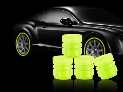 ActrovaX Plastic Tyre Valve Cap for Car, Bike(Cylinder)