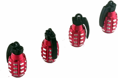 Mr fix Plastic Tyre Valve Cap for Car(Round)