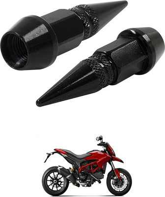 LOVMOTO Aluminium Tyre Valve Cap for Bike(Grenade)