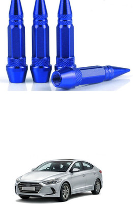 LOVMOTO Aluminium Tyre Valve Cap for Car(Square)