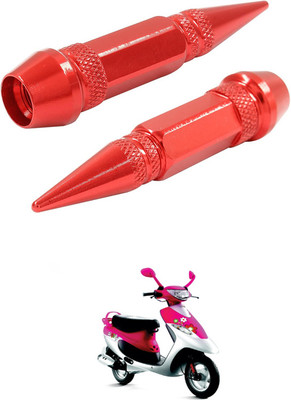 LOVMOTO Aluminium Tyre Valve Cap for Bike(Grenade)