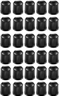 Steko Plastic Tyre Valve Cap for Car, Bike(Round)