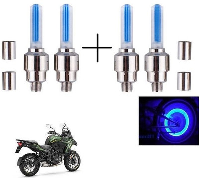 QUIRKY ZONE Plastic, Steel Tyre Valve Cap for Bike, Car(Cylinder)