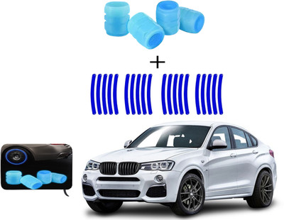 Shopone Plastic Tyre Valve Cap for Car(Cylinder)