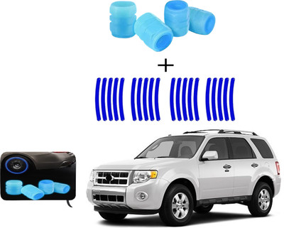 Shopone Plastic Tyre Valve Cap for Car(Cylinder)