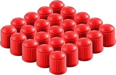 EKRASH Plastic Tyre Valve Cap for Car, Bike(Round)