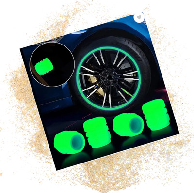 travooz Silicone Tyre Valve Cap for Bike(Cap)