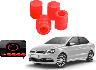 Shopone Plastic Tyre Valve Cap for Car(Cylinder)