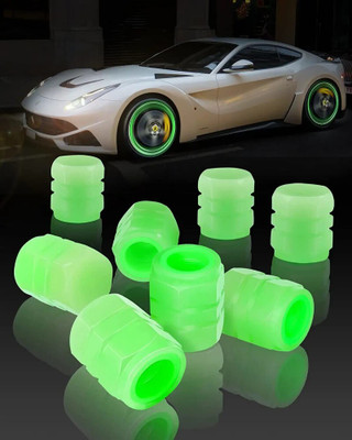 JN BEAUTY Plastic Tyre Valve Cap for Car(Cylinder)