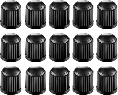 Steko Plastic Tyre Valve Cap for Car, Bike(Round)