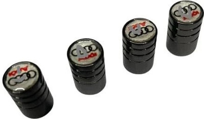 QAWACHH Iron Tyre Valve Cap for Car(Cylinder)