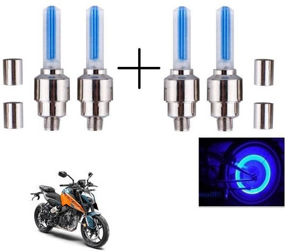 QUIRKY ZONE Plastic, Steel Tyre Valve Cap for Bike, Car(Cylinder)