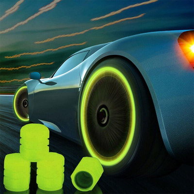 Erza Plastic Tyre Valve Cap for Bike(Round)