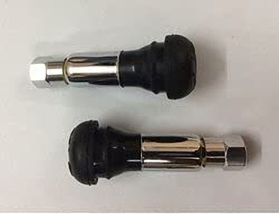 EKRASH Steel Tyre Valve Cap for Car(Round)