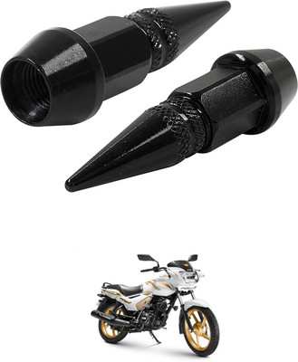 LOVMOTO Aluminium Tyre Valve Cap for Bike(Square)