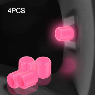 Mr fix Plastic Tyre Valve Cap for Car(Cylinder)