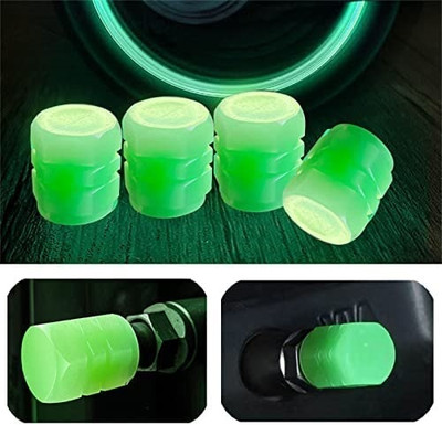 Euclid Plastic Tyre Valve Cap for Bike, Car(Cylinder)