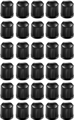 Wenray Plastic Tyre Valve Cap for Car, Bike(Round)