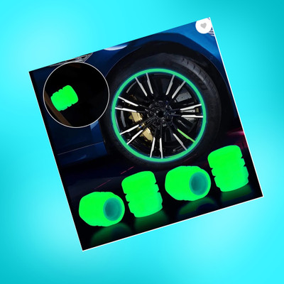 travooz Silicone Tyre Valve Cap for Bike(Cap)