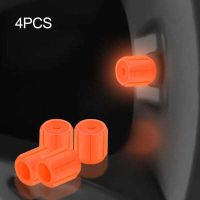 Mr fix Plastic Tyre Valve Cap for Car(Cylinder)