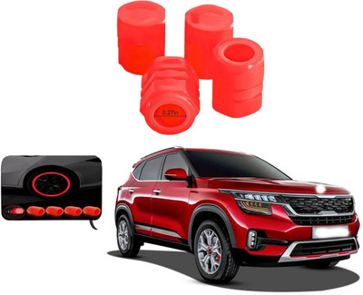 Shopone Plastic Tyre Valve Cap for Car(Cylinder)