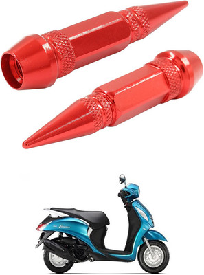 LOVMOTO Aluminium Tyre Valve Cap for Bike(Cylinder)